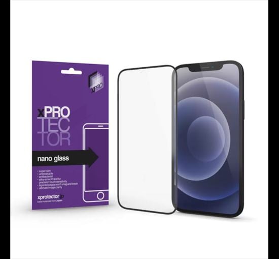Xprotector Nano Glass Apple iPhone 14 Pro Max kijelzővédő fólia fekete kerettel (126650) Xprotector Nano Glass Apple iPhone 14 Pro Max kijelzővédő fólia fekete kerettel (126650)