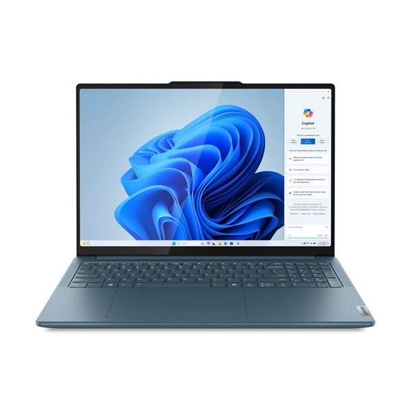 Lenovo Yoga Pro 9 16IMH9 16"3,2K  Ultra 7 155H 16GB 1TB Win11 Notebook Kékeszöld Lenovo Yoga Pro 9 16IMH9 16"3,2K  Ultra 7 155H 16GB 1TB Win11 Notebook Kékeszöld