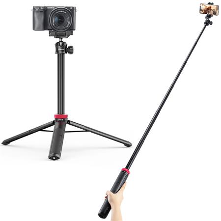 Ulanzi MT-44 selfie állvány  monopod  telefontartó adapter 149cm max magasság Fehér
