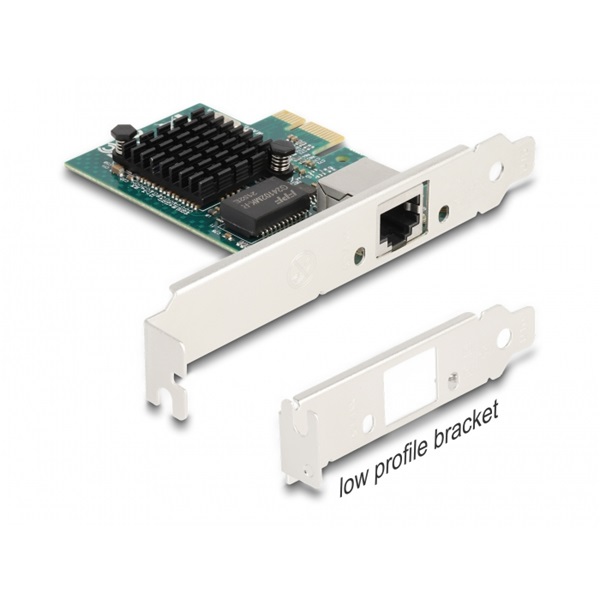 DELOCK PCI-E x1 Bővítőkártya > 1x RJ45 Gigabit LAN BCM DELOCK PCI-E x1 Bővítőkártya > 1x RJ45 Gigabit LAN BCM