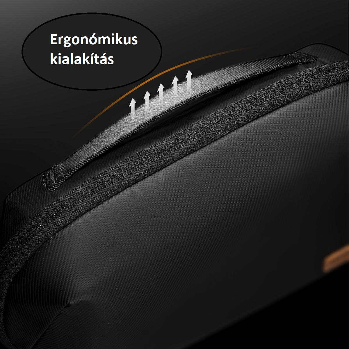 K&F Concept rendszerező táska, 4L, fekete