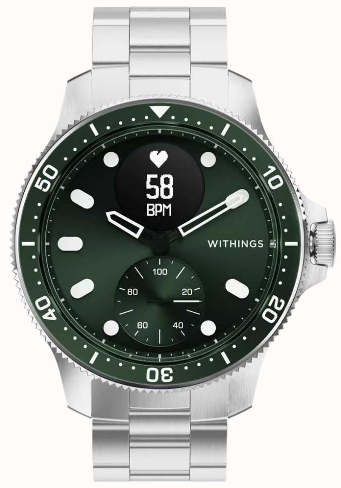 Withings ScanWatch Horizon 43mm aktivitásmérő óra zöld (HWA09-MODEL 8-ALL-INT) Withings ScanWatch Horizon 43mm aktivitásmérő óra zöld (HWA09-MODEL 8-ALL-INT)