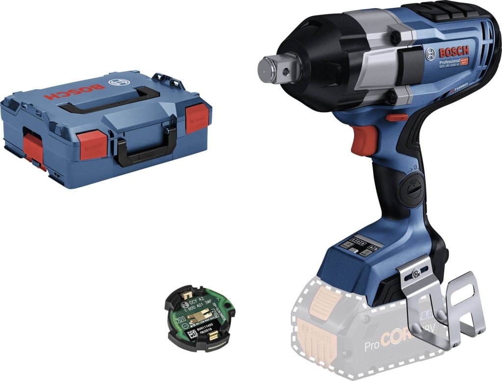 Bosch Professional GDS 18V-1050 HC + GCY 42 akkus ütvecsavarozó akkumulátor nélkül (06019J8201)