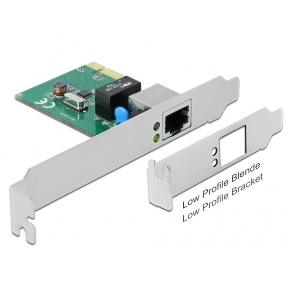 DELOCK PCI-E x1 Bővítőkártya > 1x RJ45 Gigabit LAN RTL8111 DELOCK PCI-E x1 Bővítőkártya > 1x RJ45 Gigabit LAN RTL8111