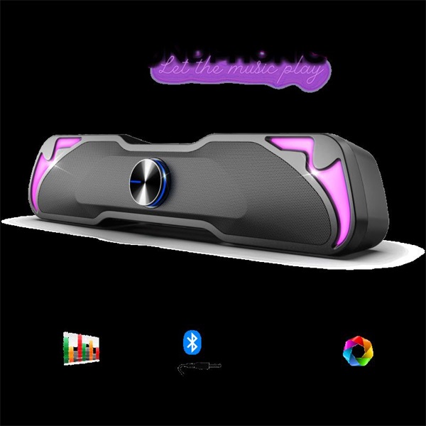 Advance   SOUNDPHONIC RGB 6W RMS BLUETOOTH  RGB Hangszóró Fekete 