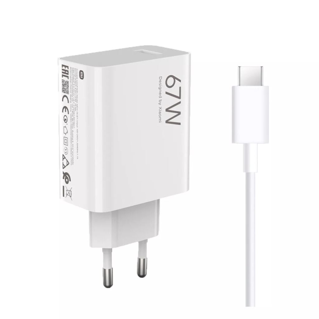 Xiaomi BHR9465EU 67W HyperCharge Combo (Type-A) EU hálózati töltő