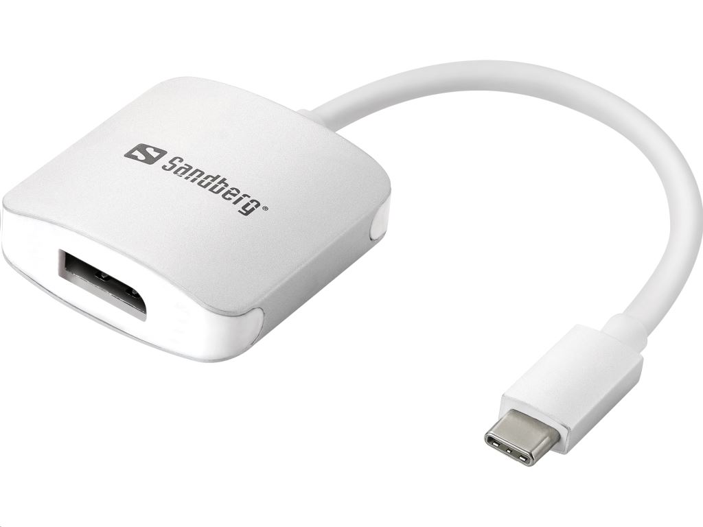 Sandberg USB-C -> DisplayPort átalakító (136-19) Sandberg USB-C -> DisplayPort átalakító (136-19)
