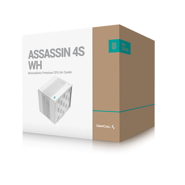 DeepCool CPU Cooler - ASSASSIN 4S WH (20,5dB; max. 104,06 m3/h; 4pin csatlakozó; 7 db heatpipe, 1x14cm, PWM, fehér) DeepCool CPU Cooler - ASSASSIN 4S WH (20,5dB; max. 104,06 m3/h; 4pin csatlakozó; 7 db heatpipe, 1x14cm, PWM, fehér)