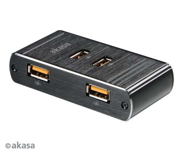 Akasa AK-SC01-BK USB-A 4Port  5V / 2.4A Hub  