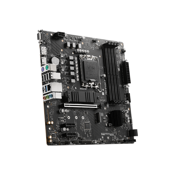 MSI PRO B760M-P Intel B760 LGA1700 mATX alaplap MSI PRO B760M-P Intel B760 LGA1700 mATX alaplap