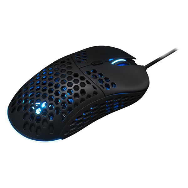 The G-Lab  KULT-OXYGEN-B  12800 DPI  RGB Gamer Egér fekete 
