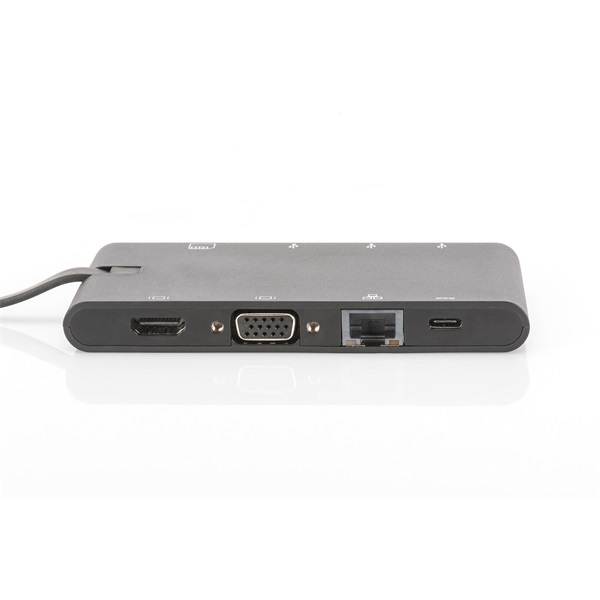 Digitus USB Type C Universal Travel Docking Station notebook dokkoló (DA-70865)