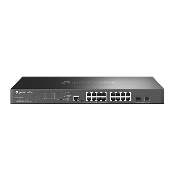 TP-Link SG3218XP-M2 Omada 16-Port 2.5G and 2-Port 10GE SFP+ L2+ Managed Switch TP-Link SG3218XP-M2 Omada 16-Port 2.5G and 2-Port 10GE SFP+ L2+ Managed Switch