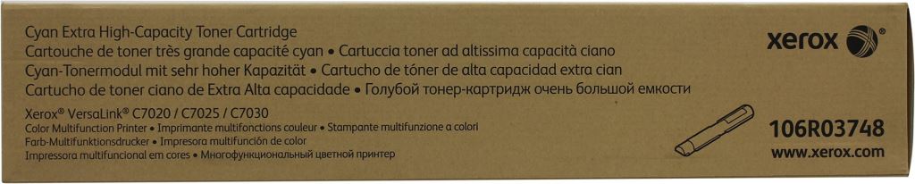 XEROX 106R03748 extra nagy kapacitású toner sárga XEROX 106R03748 extra nagy kapacitású toner sárga