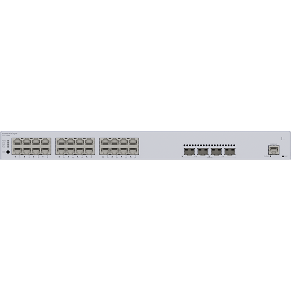 Huawei S310-24P4X eKit 24x1000Mbps (400W POE+) + 4x10GE (SFP+) + 1konzol port iStack  Layer2+ managed Rackes Switch 