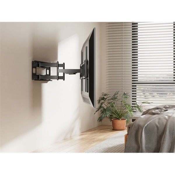 Equip 650343  60"-120"  Max.: 120kg  dönthető  forgatható TV Fali konzol  fekete 