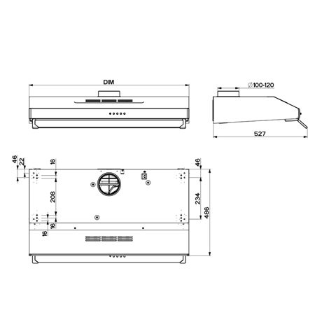 Faber 2740 PB SRM WH A60 PÁRAELSZÍVÓ