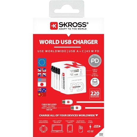 Skross 1.302332 UTAZÓ ADAPTER