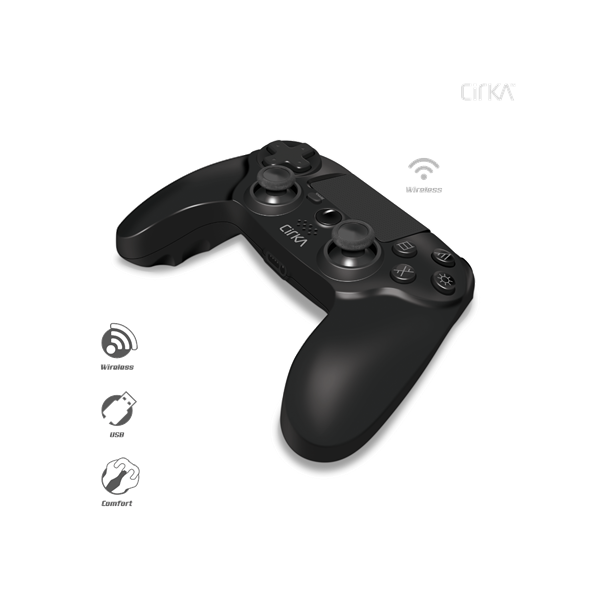 CIRKA NUFORCE PS4/PC/Mac Kiegészítő Vezeték nélküli kontroller Fekete