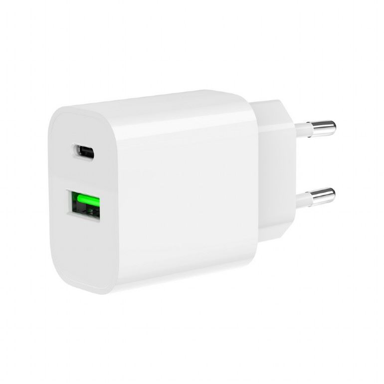 Gembird 2-port 20 W USB Gyors töltő Fehér