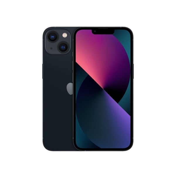 Apple iPhone 13 6,1" 5G 4/128GB okostelefon Midnight Fekete 