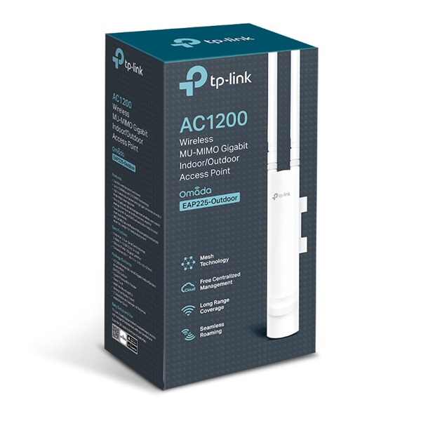 TP-Link EAP225-Outdoor AC1200 Wireless Access Point kültéri