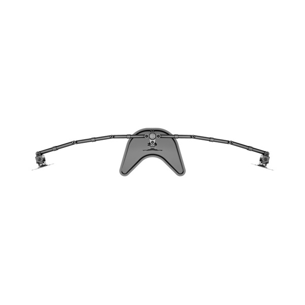 MULTIBRACKETS  M Deskstand Basic Triple 15-27" max.VESA: 100x100 mm  6 kg Asztali állvány  3 képernyős rögzítőkar