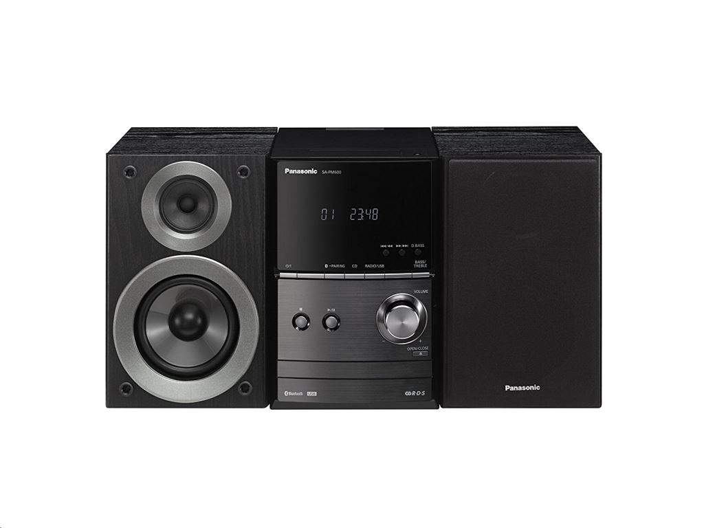 Panasonic SC-PM600 Mikro Hi-Fi fekete (SC-PM600EG-K)