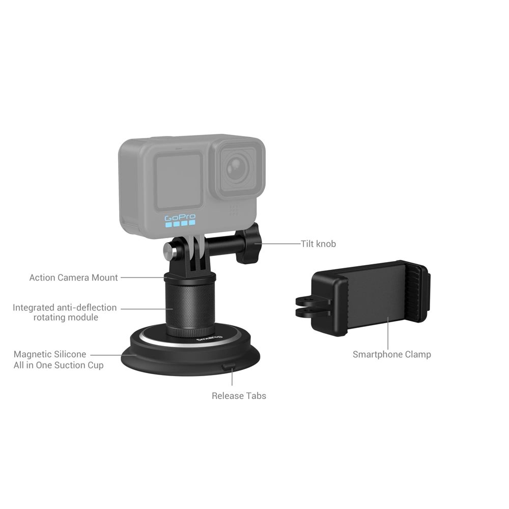 SmallRig 4347 Tapadókorongos rögzítő akciókamerákhoz SmallRig 4347 Tapadókorongos rögzítő akciókamerákhoz