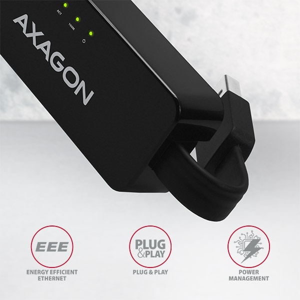 Axagon USB2.0 Fast Ethernet hálózati adapter (ADE-XR)