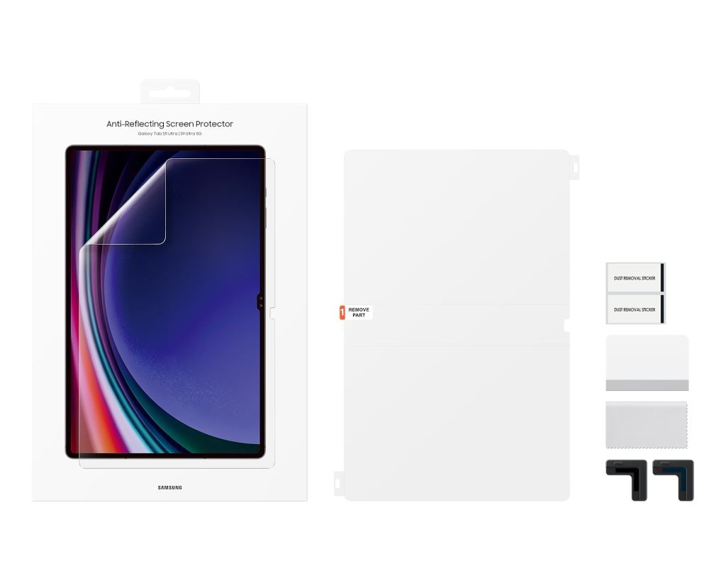 Samsung Galaxy Tab S9 Ultra visszatükröződést gátló kijelzővédő (EF-UX910CTEGWW) Samsung Galaxy Tab S9 Ultra visszatükröződést gátló kijelzővédő (EF-UX910CTEGWW)