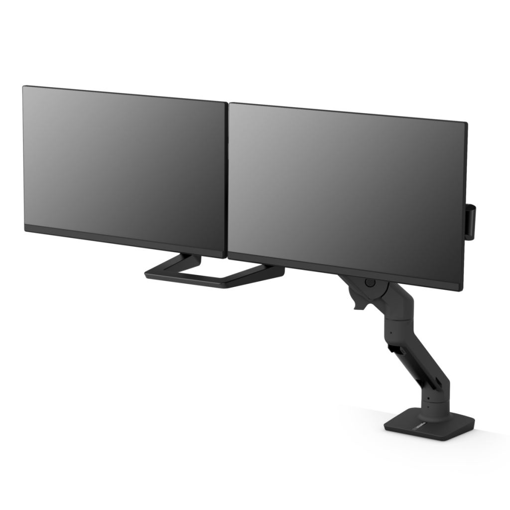 Ergotron HX Desk dual monitortartó asztali állvány 32" fekete (45-476-224) Ergotron HX Desk dual monitortartó asztali állvány 32" fekete (45-476-224)