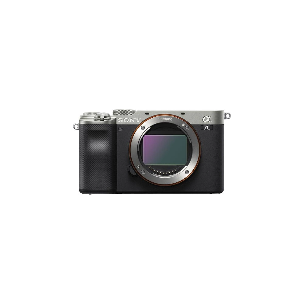 Sony Alpha 7C MILC fényképezőgép váz (ezüst)