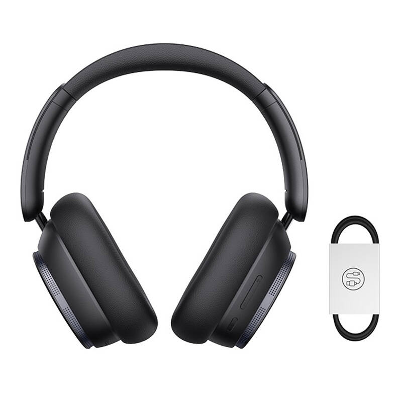 Baseus Bowie H1 Wireless Headphones Bluetooth 5.2 (black) Baseus Bowie H1 Wireless Headphones Bluetooth 5.2 (black)