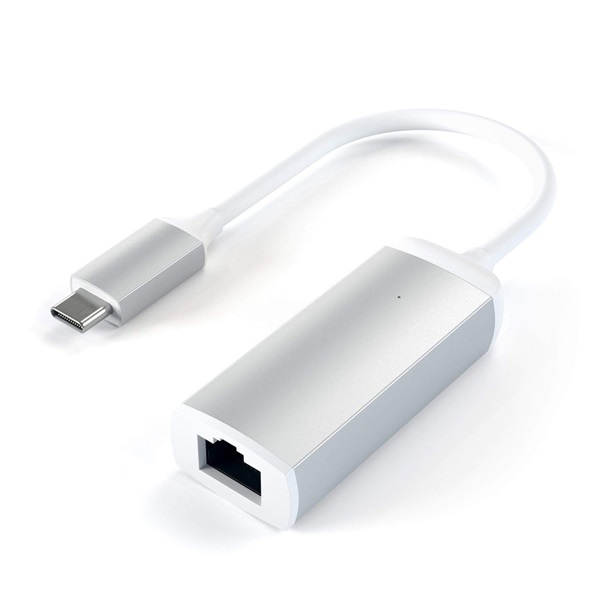 Satechi ST-TCENS Type-C/RJ45 ezüst adapter Satechi ST-TCENS Type-C/RJ45 ezüst adapter