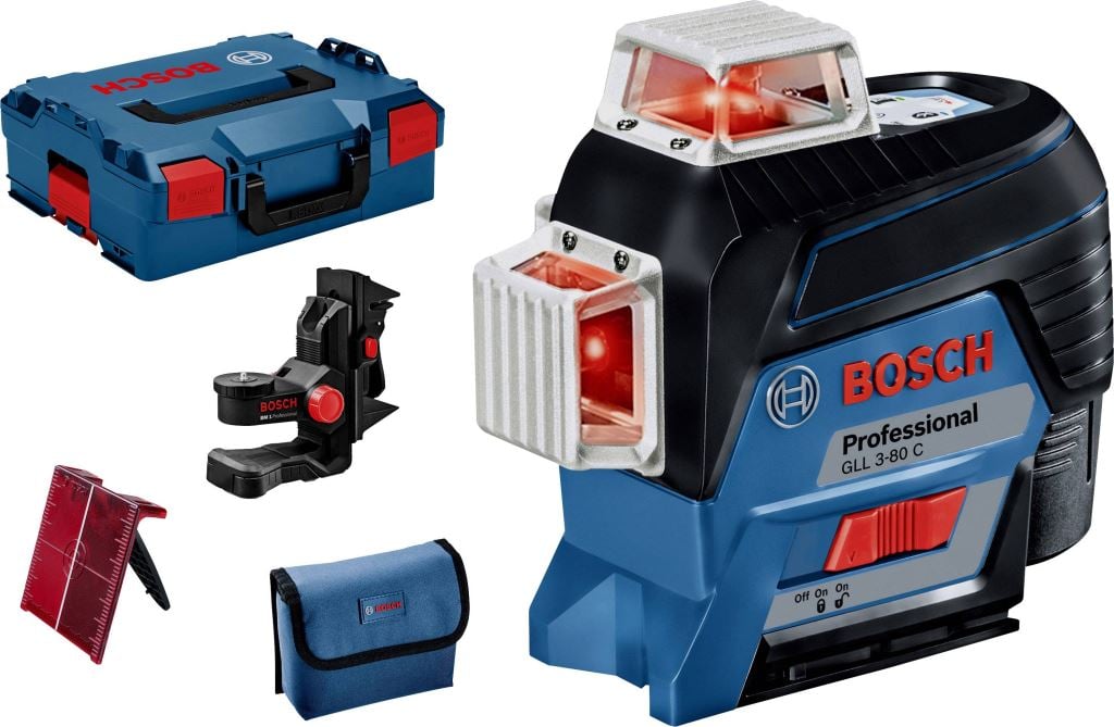 Bosch Professional 0601063R03 GLL 3-80 C vonallézer  