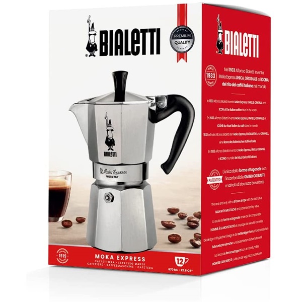 Bialetti Moka Express 12 személyes kávéfőző