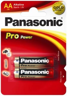 Panasonic 1.5V Alkáli AA ceruza elem Pro power (2db / csomag) (LR6PPG/2BP) Panasonic 1.5V Alkáli AA ceruza elem Pro power (2db / csomag) (LR6PPG/2BP)