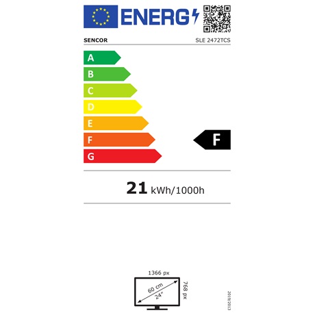 Sencor SLE 2472TCS LCD LED TV