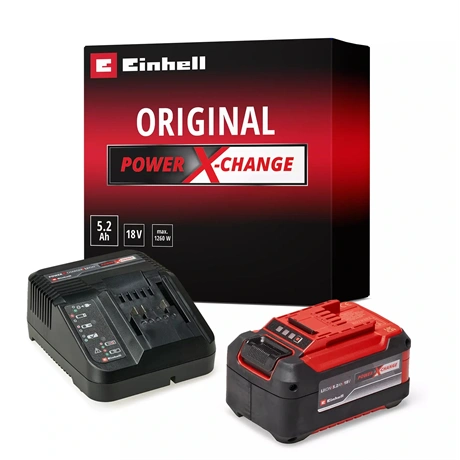 Einhell PXC 5,2 Ah 18V Power X-Change Starter-Kit akku+töltő
