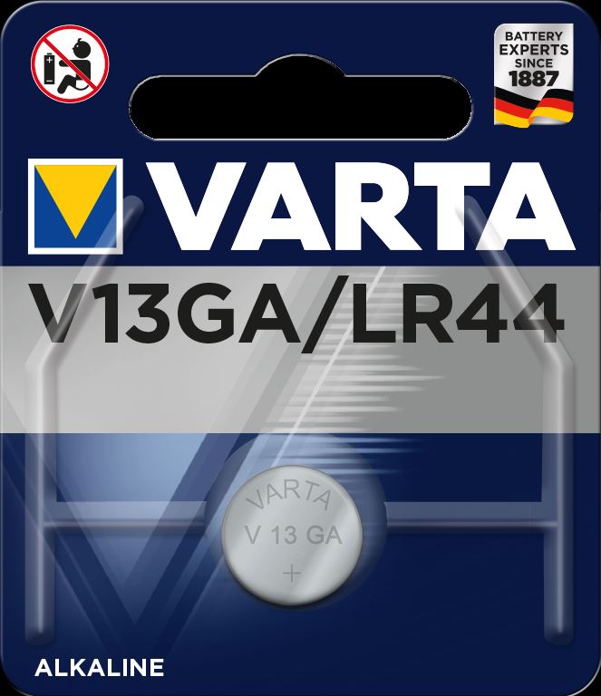 Varta Profeszionális V13GA (LR44) fotó- és kalkulátorelem 1db/bliszter (4276112401)