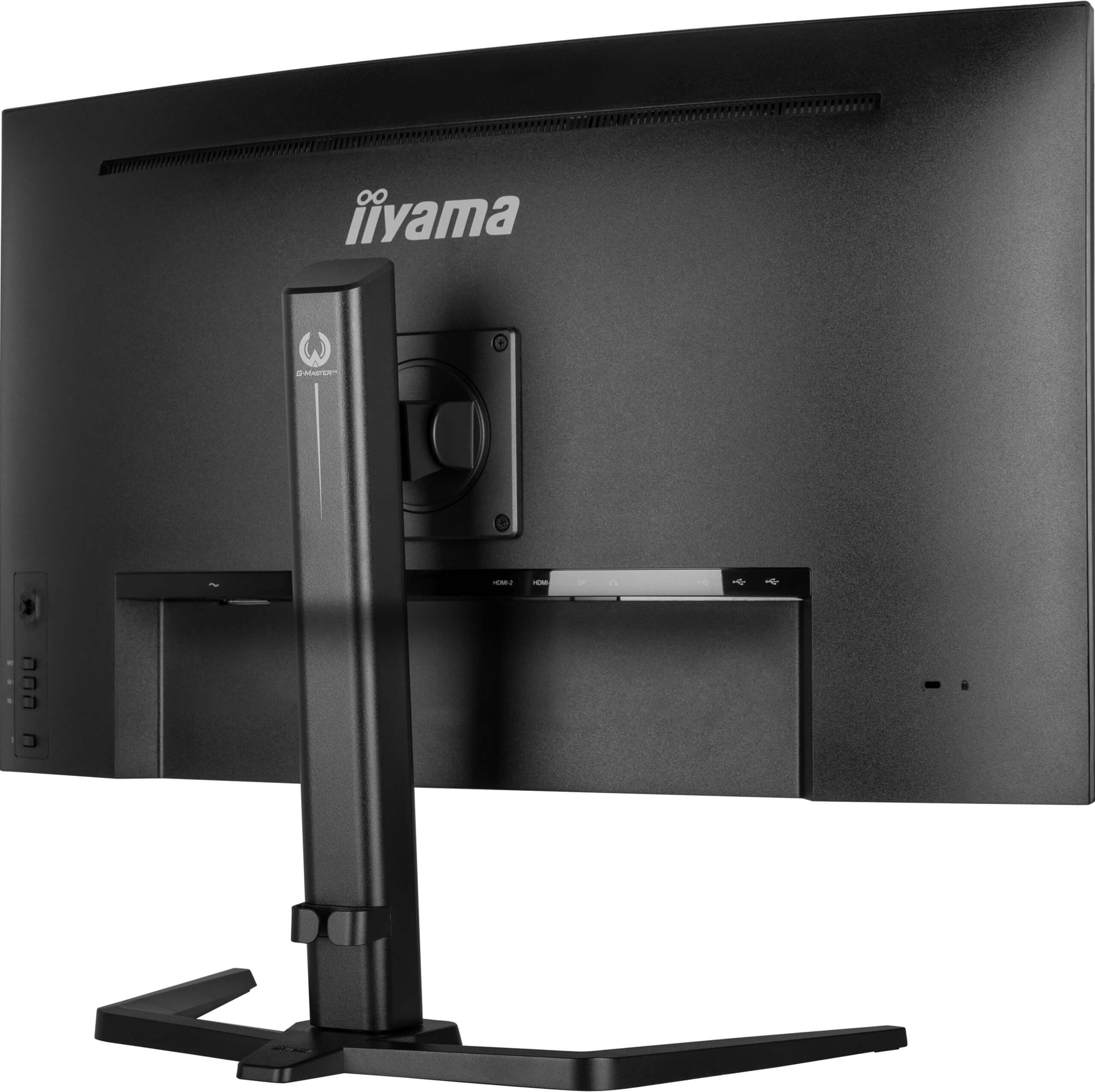 iiyama 31,5" G-Master GCB3280QSU-B2 LED Monitor - 2560x1440, QHD, VA, 180Hz, 0,2ms, Ívelt, Hangszóró, Gamer, Fekete