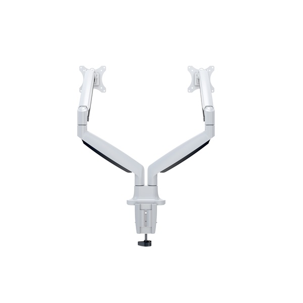 MULTIBRACKETS  M Deskmount Gas Spring Dual  15-27" max.VESA: 100x100 mm  9 kg  2 karos asztali konzol Fehér