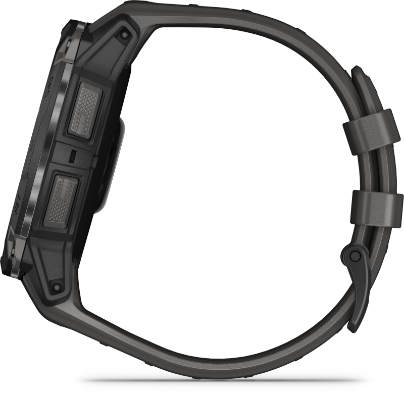 Garmin Instinct 3 fekete sötétszürke szíjjal okosóra