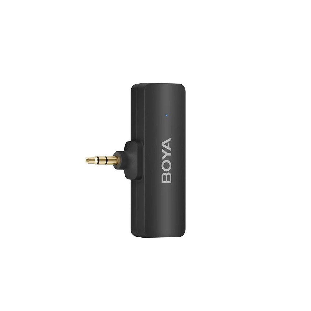 Boya BY-V4 - 2,4 GHz-es, négycsatornás vezeték nélküli mikrofon 3,5 mm-es JACK csatlakozóval Boya BY-V4 - 2,4 GHz-es, négycsatornás vezeték nélküli mikrofon 3,5 mm-es JACK csatlakozóval