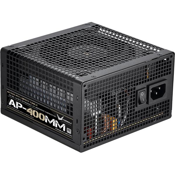 Formula Tápegység 400W -  (80 Plus, Aktív PFC, 12cm) (AP-400MM)