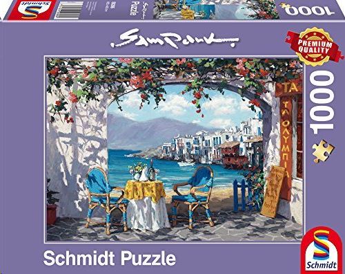Schmidt mykonosi randevú, 1000 db-os puzzle (59396, 17481-184) Schmidt mykonosi randevú, 1000 db-os puzzle (59396, 17481-184)