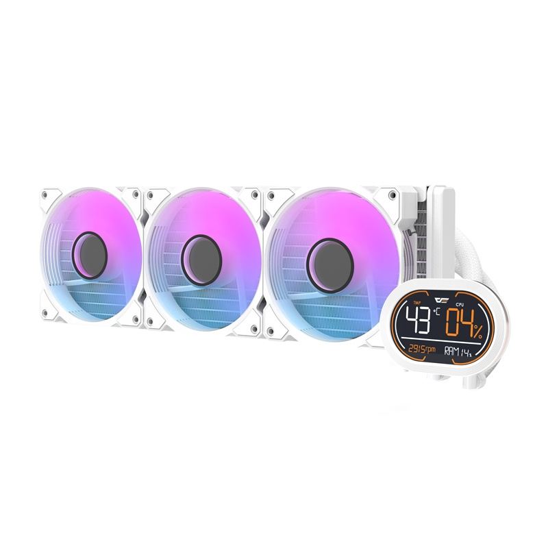 Darkflash DH360D CPU vízhűtő Fehér 