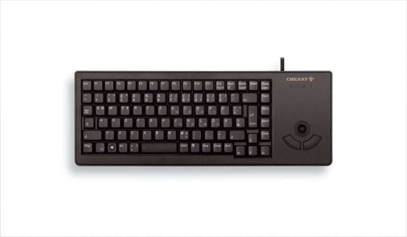 Cherry XS Trackball német billentyűzet fekete (G84-5400LUMDE-2) Cherry XS Trackball német billentyűzet fekete (G84-5400LUMDE-2)