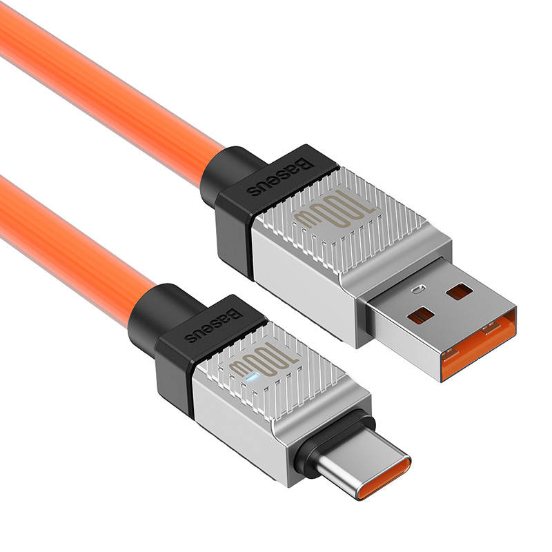 Cable USB do USB-C Baseus CoolPlay 100W 2m (orange)